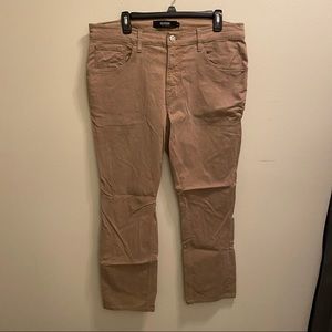 Hudson Tan Khaki Pants Chinos Size 36 W EUC